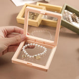 Anti-oxidation PE Film Jewelry Storage Box With Base