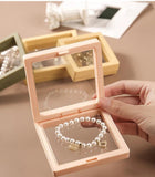 Anti-oxidation PE Film Jewelry Storage Box With Base