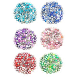 Alloy Mix Rhinestone Large Hole Bead Jewelry Making DIY Bracelet Bangle Charm