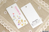 Garment Tags Hangtag Clothing Labels Sticker Packing Jewellery Tags