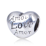 Vintage House Cartoon Charm Beads for Women DIY Jewelry
