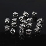 Tibetan Silver Spacer Beads 5x6.5mm for Jewelry Making DIY - Pack of 100