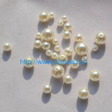 Pearl Round Beads 6MM-12MM Necklace Accessory Lot 100g