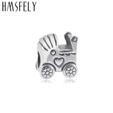 316L Stainless Steel European Baby Carriage Beads for Bracelet