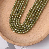 4mm Zircon Stone Faceted Spacer Beads for Bracelet