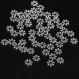 500pcs Tibetan Silver Tiny Daisy Spacer Beads for DIY Jewelry