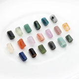 Natural Stone Agate Beads Hexagonal Cylinder 10pcs/lot DIY Jewelry Making