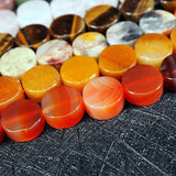 10mm Semi-precious Stone Loose Bead Strand - 12 Colors For DIY Necklace