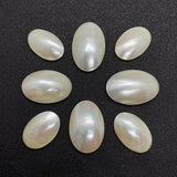 Irregular Shape Shell Ring Face Mother Shell Pearl DIY Necklace Bracelet