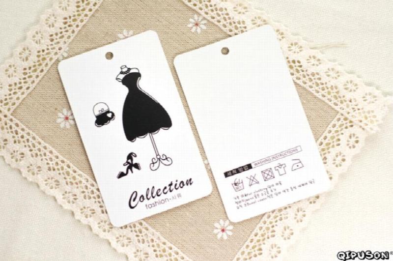 Garment tags Clothing Labels Sticker Packing Business Cards