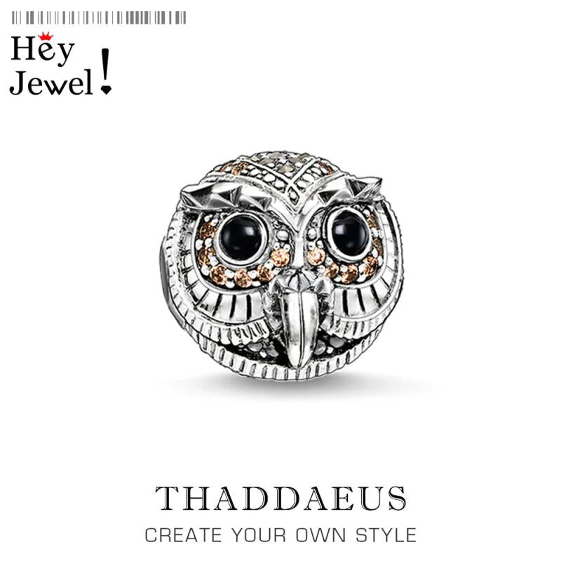 Beads Owl 2019 Autumn Rhinestone Gift Fits Bracelet Jewelry Women Men