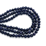 Sandstone Faceted Round Beads 6mm Necklace Bracelet DIY
