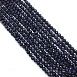 Sandstone Faceted Round Beads 6mm Necklace Bracelet DIY