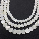Natural Love Shell Mother of Pearl Loose Spacer Beads 6-12mm