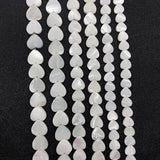 Natural Love Shell Mother of Pearl Loose Spacer Beads 6-12mm