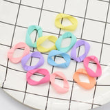 Acrylic Twisted Chains Beads DIY Jewelry Findings 50 Pieces