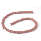 Volcanic Rock Beads Cylindrical Loose Beads DIY Necklace Brace