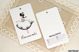 Garment Tags Clothing Labels Sticker Packing Jewellery Tags Business Cards Paper