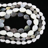 Natural Shell Loose Beads Leaf Shape for DIY Bracelet Necklace