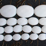 Porcelain Agate Oval Beads 15inch Strand Wholesale
