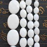 Porcelain Agate Oval Beads 15inch Strand Wholesale
