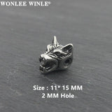 Stainless Steel Animal Spacer Bead Charms for Jewelry Making