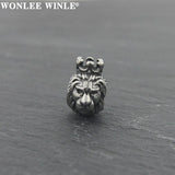Stainless Steel Animal Spacer Bead Charms for Jewelry Making
