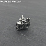 Stainless Steel Animal Spacer Bead Charms for Jewelry Making