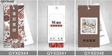 Sewing Personalized Hangtags Clothing Swing Tag/Printed Tags with Glue