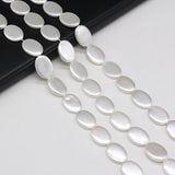Pearls Shell Beads Oval Scattered Bead Jewelry Making