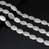 Pearls Shell Beads Oval Scattered Bead Jewelry Making