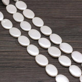 Pearls Shell Beads Oval Scattered Bead Jewelry Making