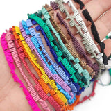 17 Colors 5x1mm Natural Hematite Stone Spacer Beads