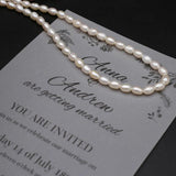 Natural Freshwater Pearl Rice Beads for DIY Charm Jewelry Making