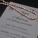 Natural Freshwater Pearl Rice Beads for DIY Charm Jewelry Making