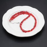 Natural Coral Beaded Red Loose Isolation Beads Jewelry Making Diy
