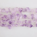 100% Natural Raw Amethysts Crystal Freeform Beads 12-17mm 15-23mm