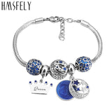 Red European Charm Star Beads DIY Women Bracelet Jewelry Accessories Beads