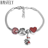 Red European Charm Star Beads DIY Women Bracelet Jewelry Accessories Beads