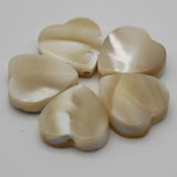 Shell Heart Beads Freshwater Mother Of Pearl for DIY Jewelry Making