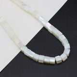 Natural Shell Beads Square Shape Loose Beads for Jewelry Making DIY