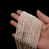 Matte Freshwater Pearl Beads 3-4mm Loose Beads for Jewelry Making