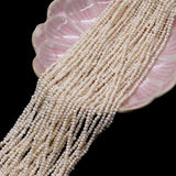 Matte Freshwater Pearl Beads 3-4mm Loose Beads for Jewelry Making