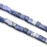 Square Shape Mix Natural Stone Beads for Jewelry Making DIY
