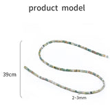 Square Shape Mix Natural Stone Beads for Jewelry Making DIY