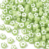 10Pcs 5~7mm Flower Shape Glass Beads for Jewelry Making DIY Bracelets