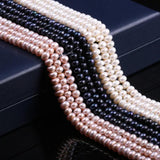 Freshwater Pearl Beads DIY Jewelry Making 6-7mm
