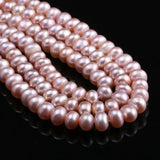 Freshwater Pearl Beads DIY Jewelry Making 6-7mm
