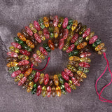 Rondelle Crystal Natural Stone Beads for Jewelry Bracelet DIY