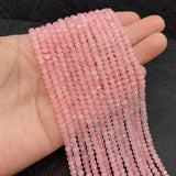 Rose Stone Natural Stone Spacer Beads for DIY Jewelry Making